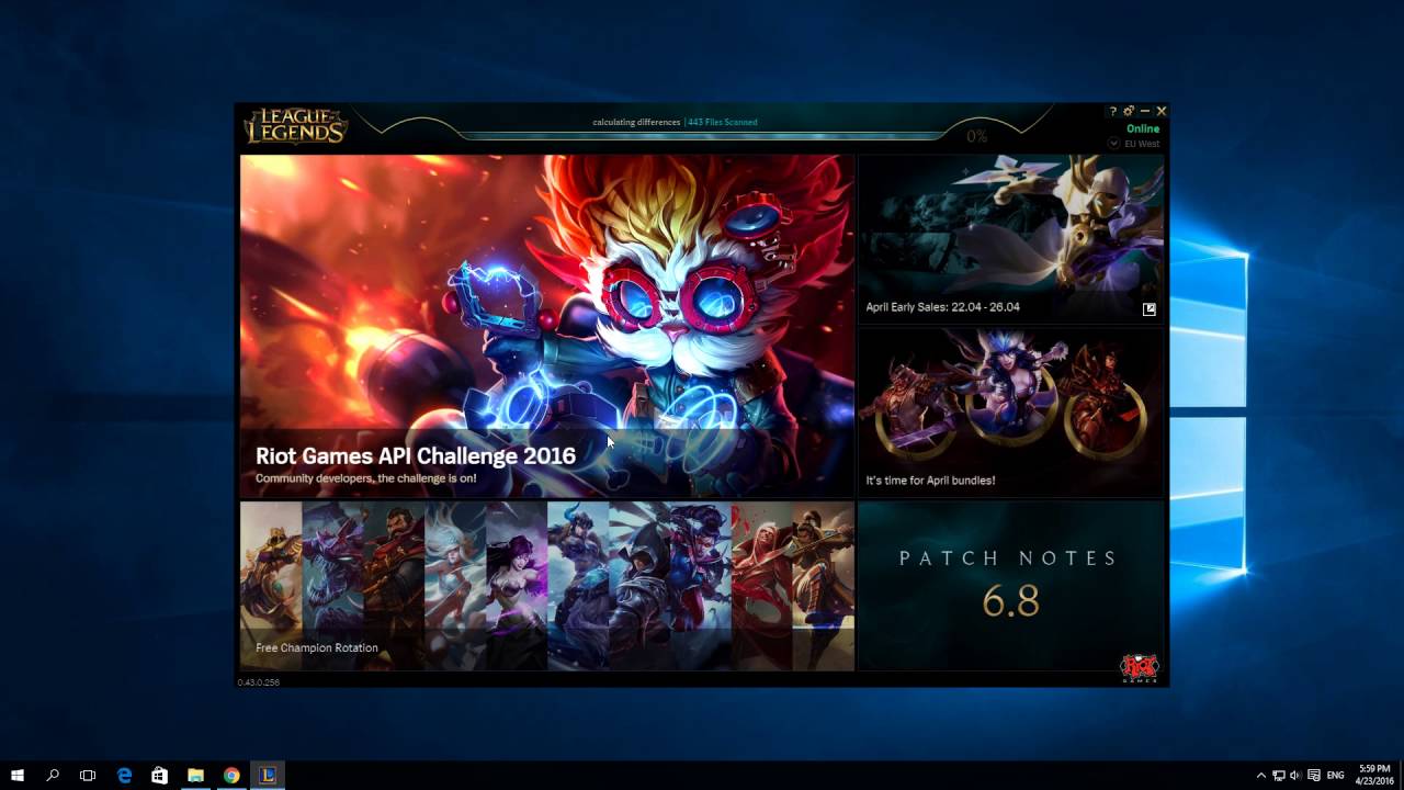 How To Repair League Of Legends New Client?