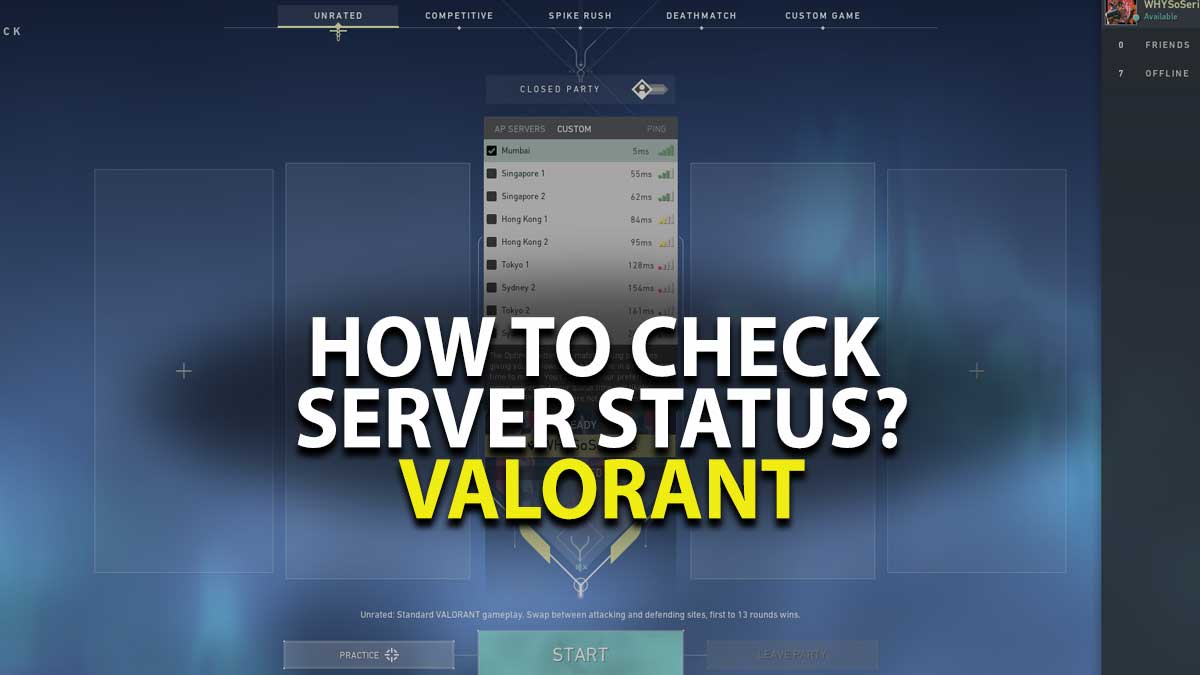 Valorant Server Status